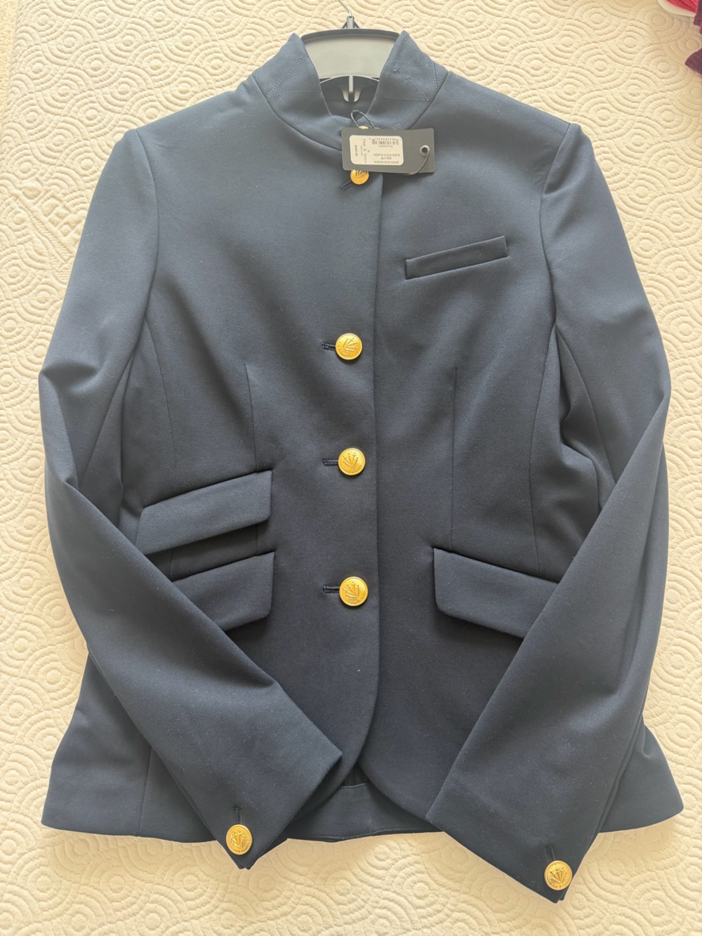 rag & bone NWT Slade Navy Blazer with Gold Buttons - Picture 3 of 13